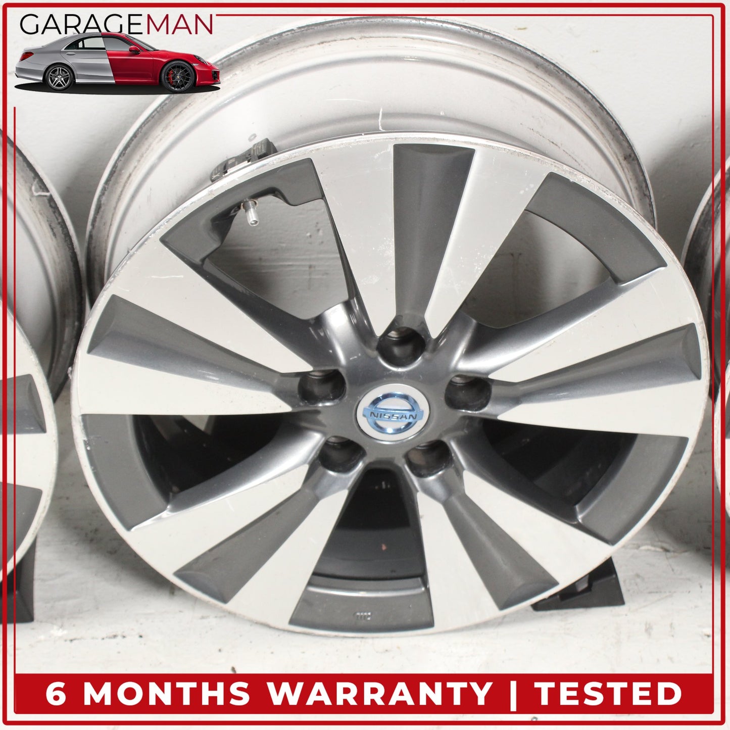 2013-2017 Nissan Leaf Front & Rear Wheel Rim Set of 4 6.5JX17ET45 403003NF3E OEM