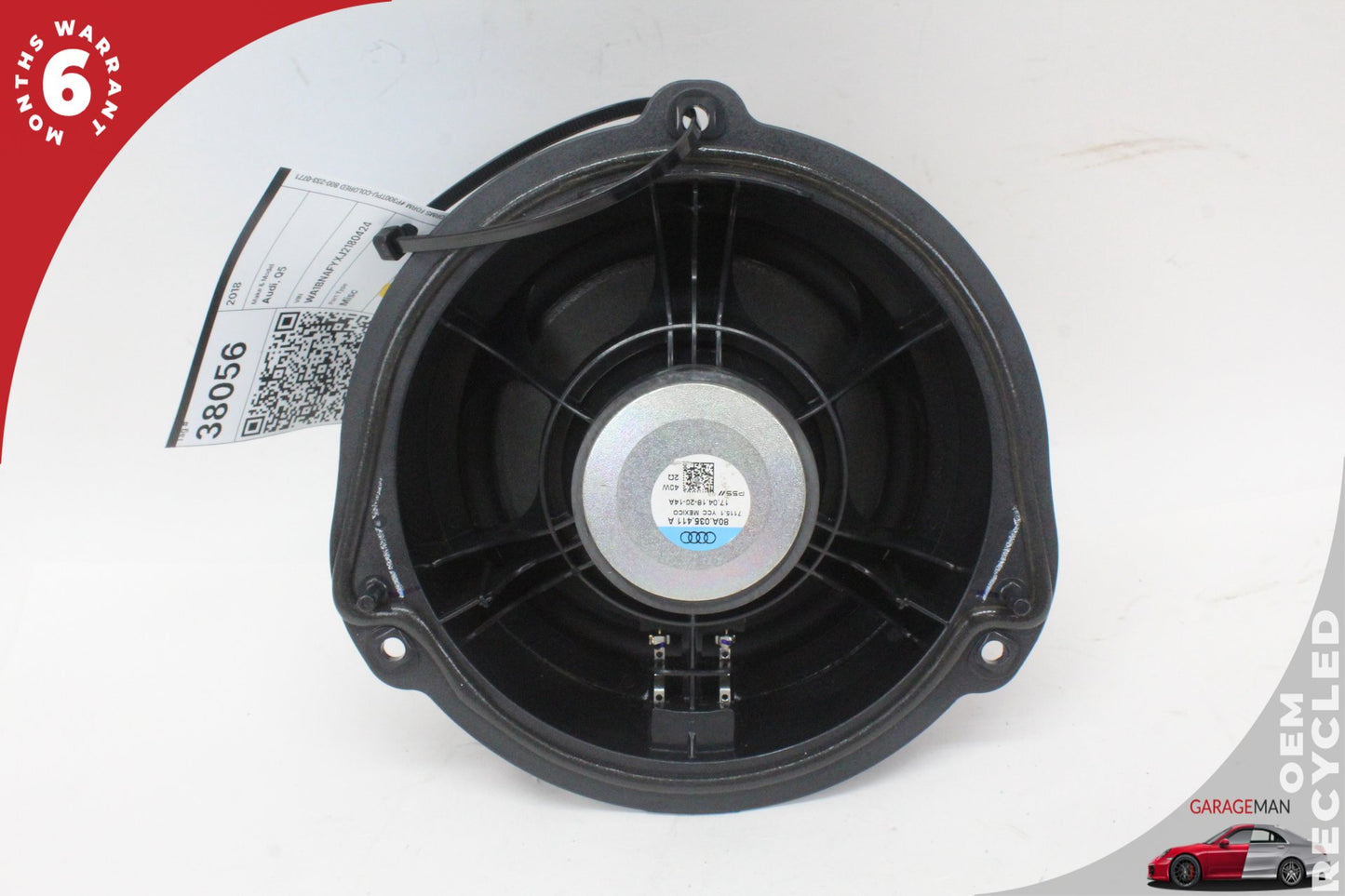 2018-2025 Audi Q5 SQ5 Rear Left and Right Side Door Speaker Set 80A035411A OEM