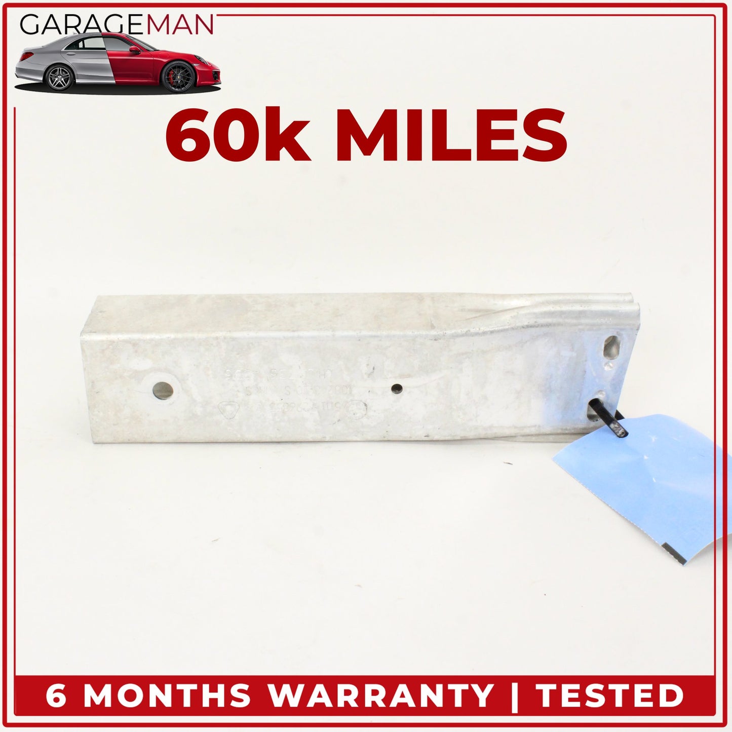 2014-2021 BMW i3 I01 Front Left Side Lower Bumper Reinforcement Bar Bracket OEM