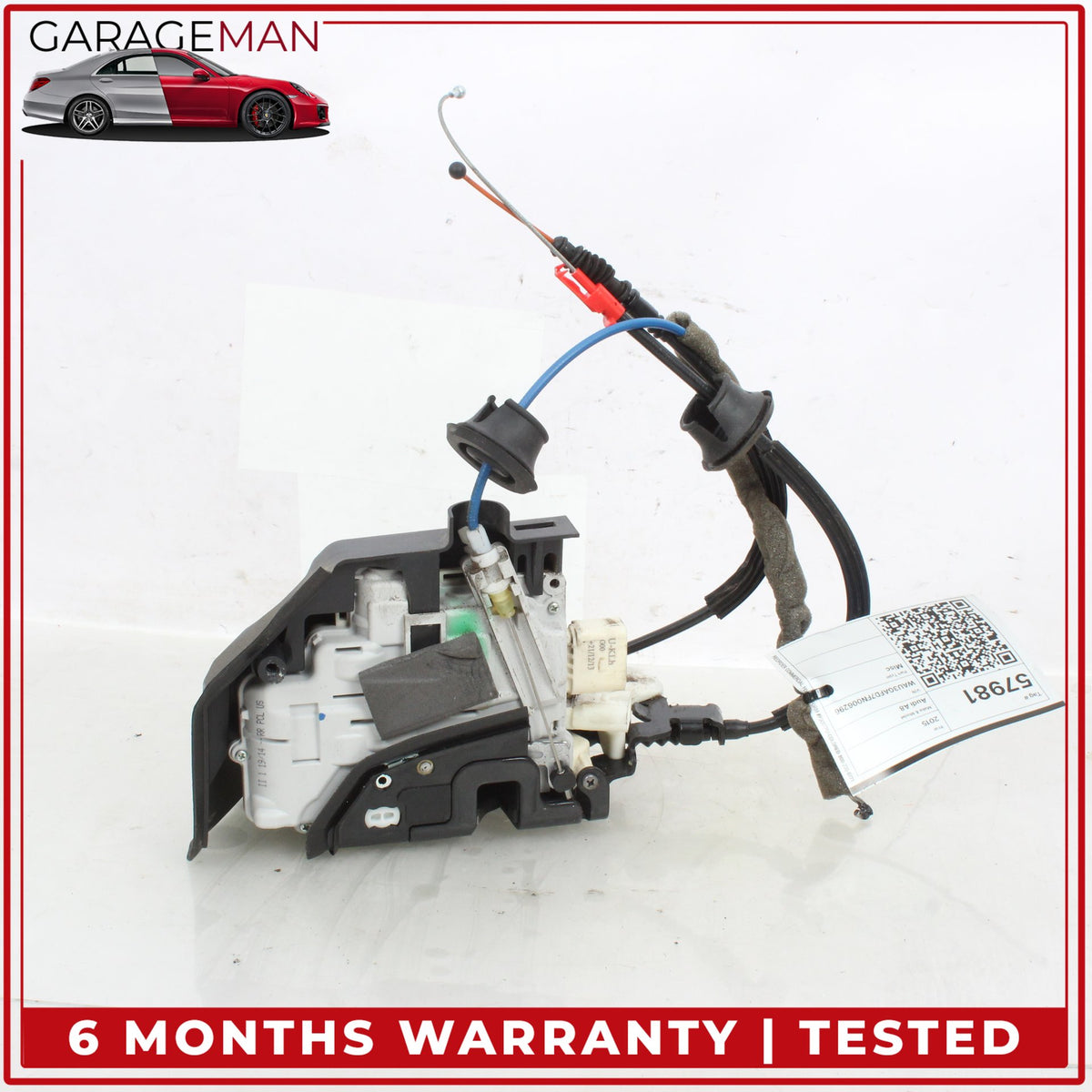 2011-2018 Audi A8 S8 Rear Left Side Door Lock Latch Actuator 4H0839015D OEM