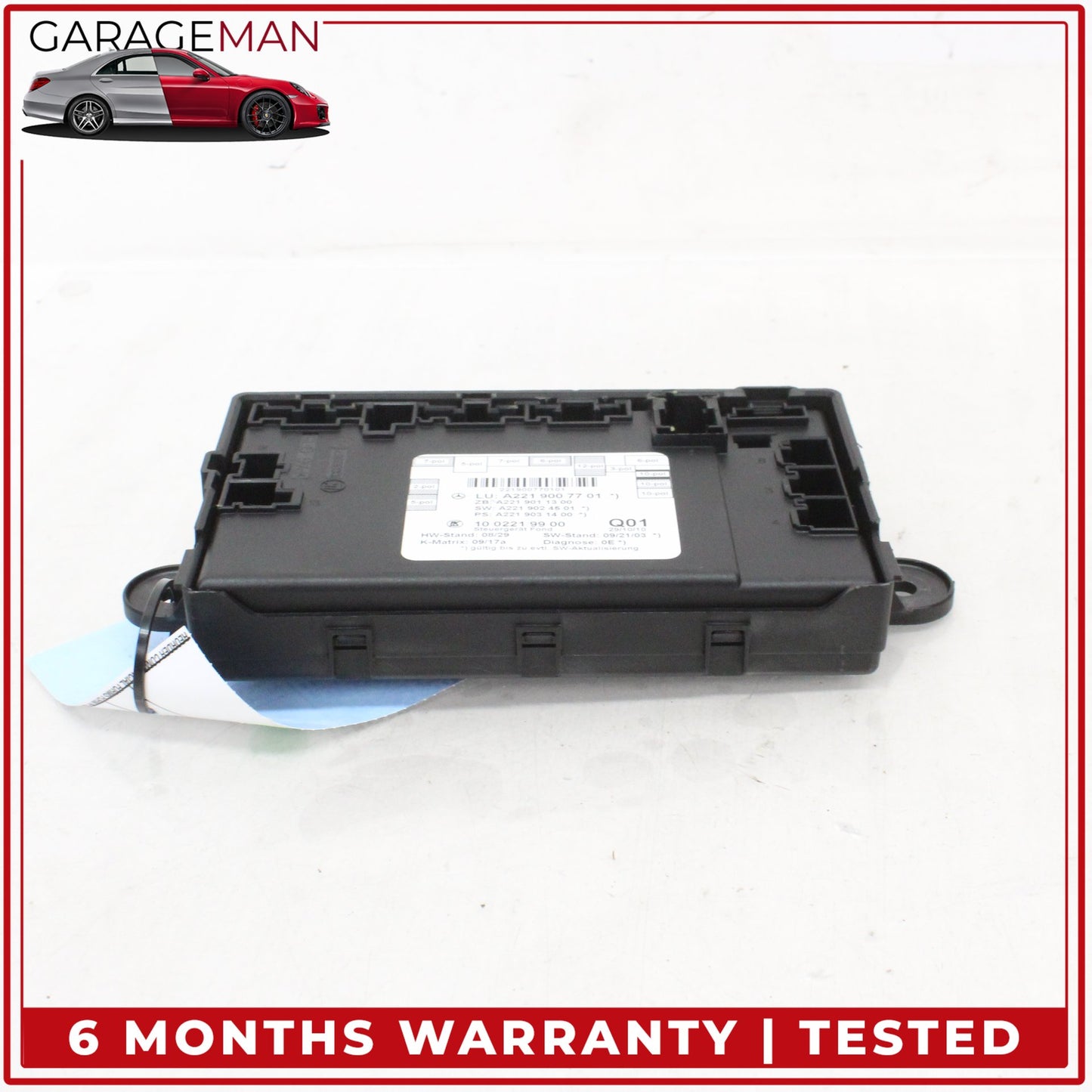 2007-2013 Mercedes W221 S400 Rear Left or Right Door Control Module Unit OEM