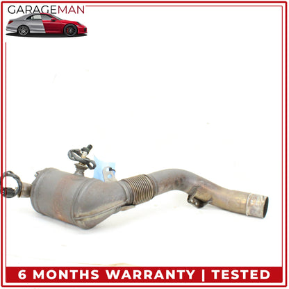 2010-2017 BMW 550i F07 Right Passenger Side Exhaust Downpipe 7645440 OEM