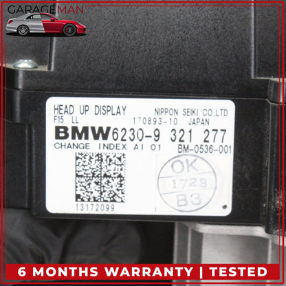 2014-2018 BMW X5 F15 Heads Up Windscreen Display Projector Unit 9321277 OEM