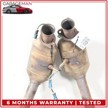 2002-2005 Ford Thunderbird RWD Left and Right Side Exhaust Downpipe Set OEM