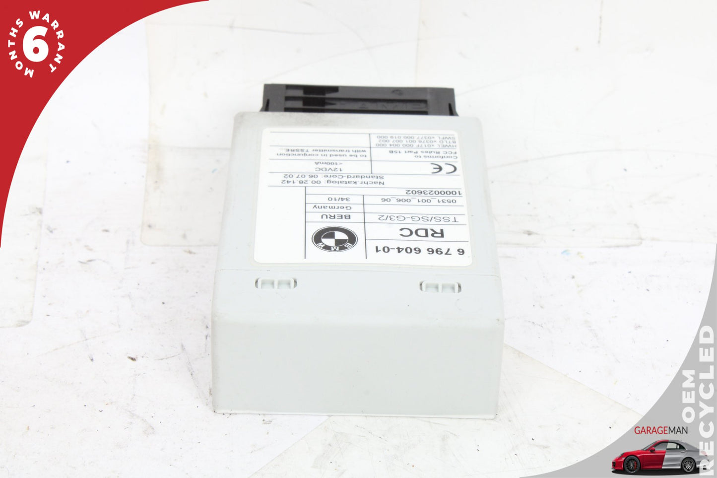 2011-2016 BMW 528i F10 TPMS Tire Pressure Control Module Unit 6796604 OEM
