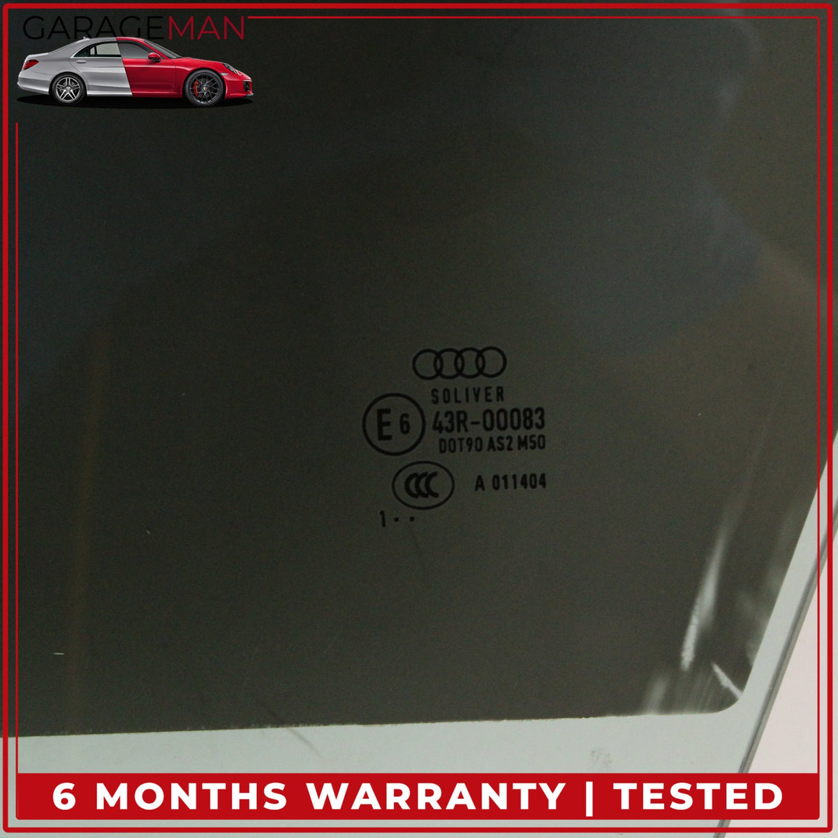 2012-2018 Audi A7 S7 RS7 Front Left Driver Side Door Window Glass OEM