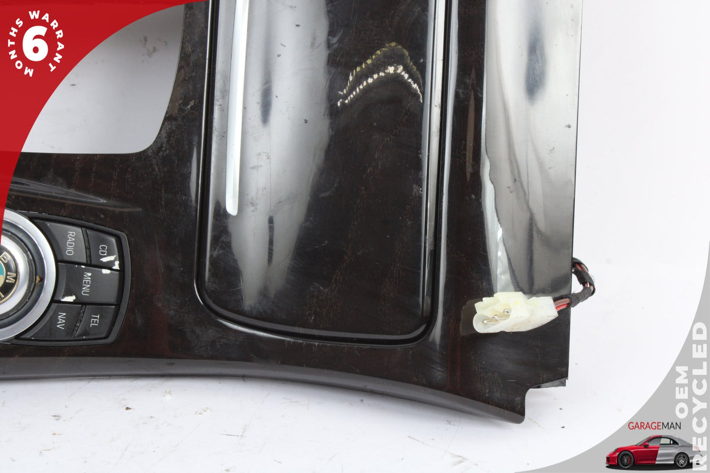 2011-2013 BMW 550i F10 Sedan Center Console Trim w/ iDrive Controler and Cup Holder 9206401