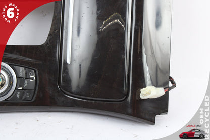 2011-2013 BMW 550i F10 Sedan Center Console Trim w/ iDrive Controler and Cup Holder 9206401