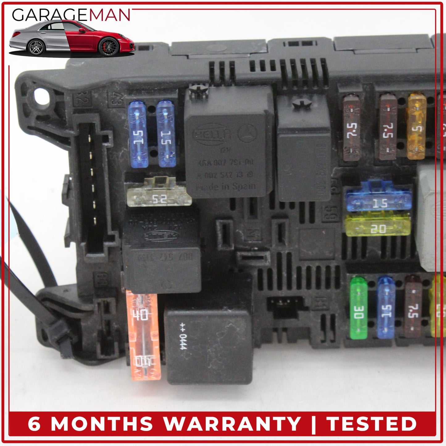 2003-2011 Mercedes-Benz E350 W211 Sedan Front SAM Module Relay Fuse Box 2115453901 OEM