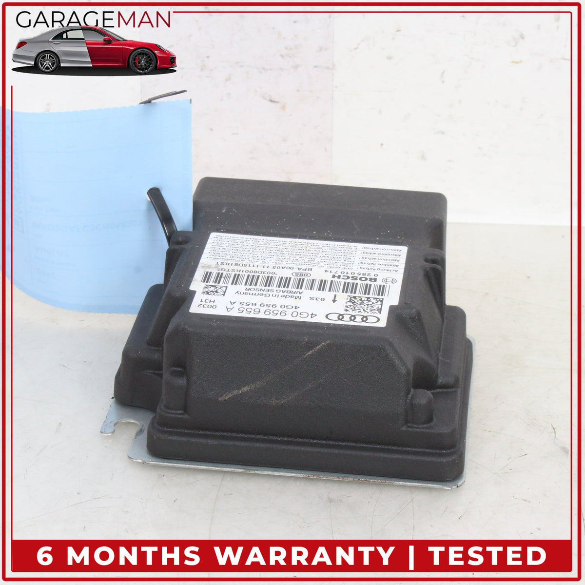 2012-2018 Audi A7 A6 Airbag Air Bag Sensor Module Bosch 4G0959655A OEM