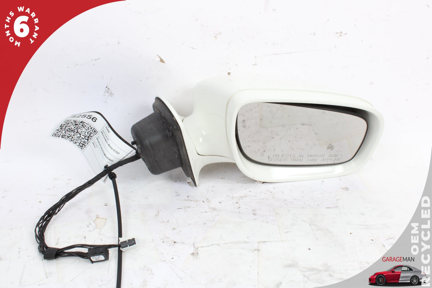 2007-2009 Mercedes W211 E350 E550 Right Side Door Mirror Glass 2118100864 OEM