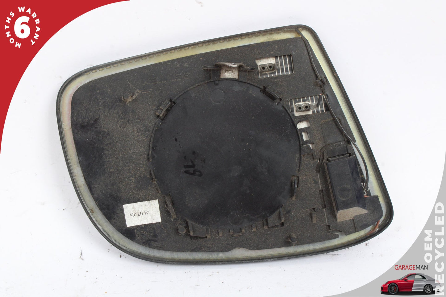 2006-2008 Mercedes W164 ML350 ML550 Left Side Door Mirror Glass 1648100919 OEM