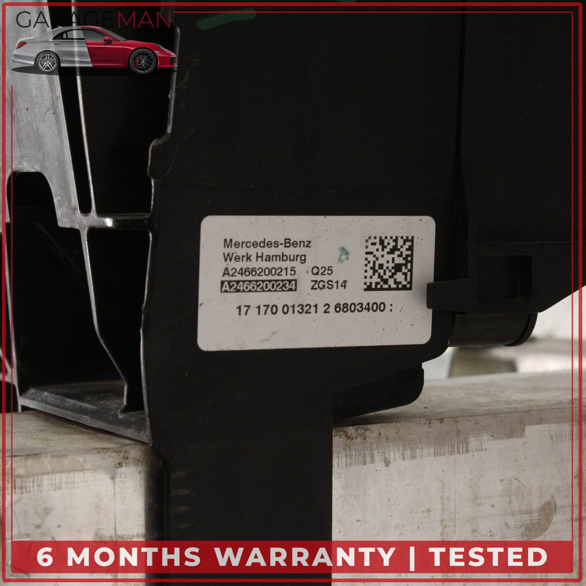 2014-2019 MB CLA250 C117 Front Reinforcement Bar Upper Radiator Support Clip OEM
