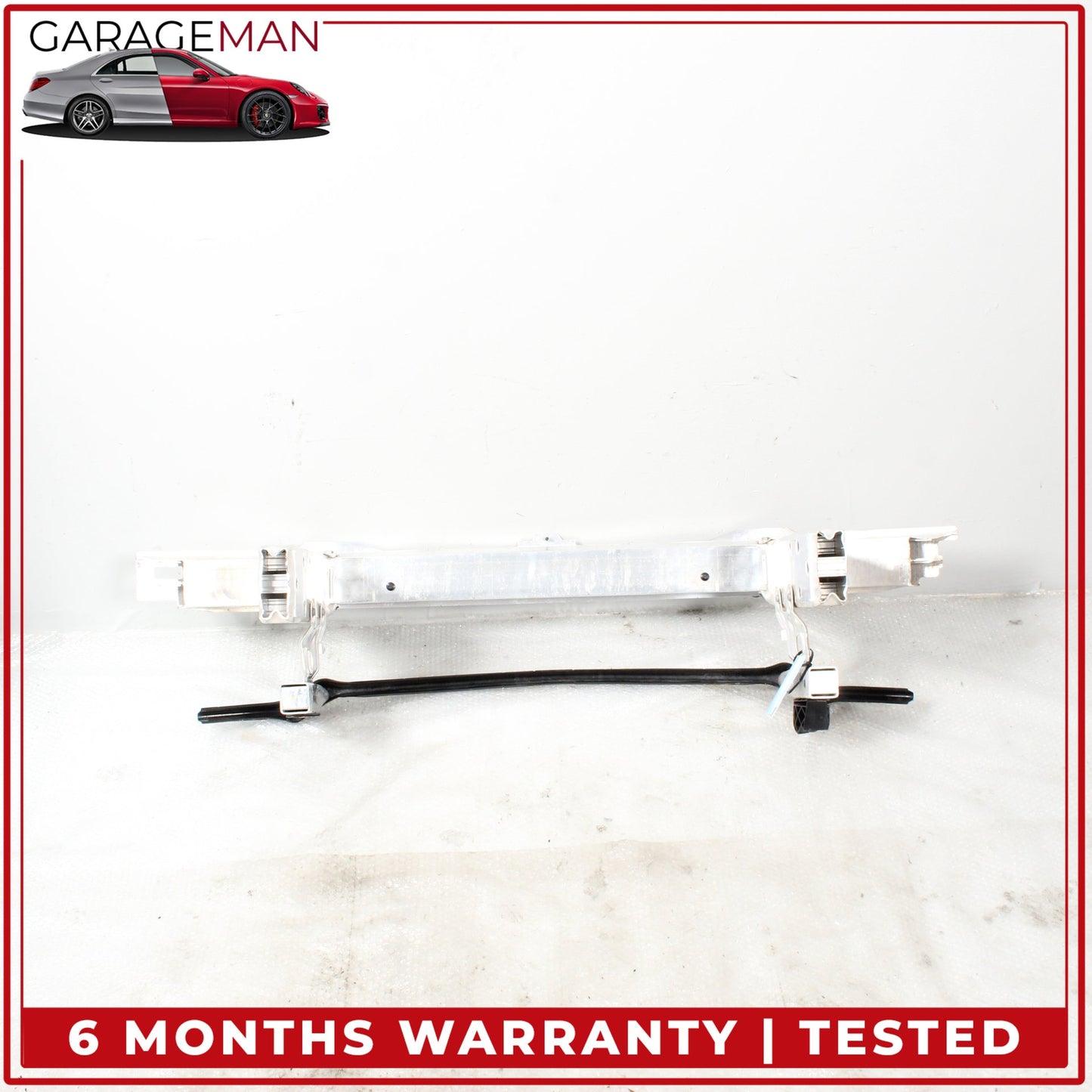 2012-2018 BMW 328d Front Bumper Reinforcement Impact Beam Bar w/ Lower Bumper Mount Bracket