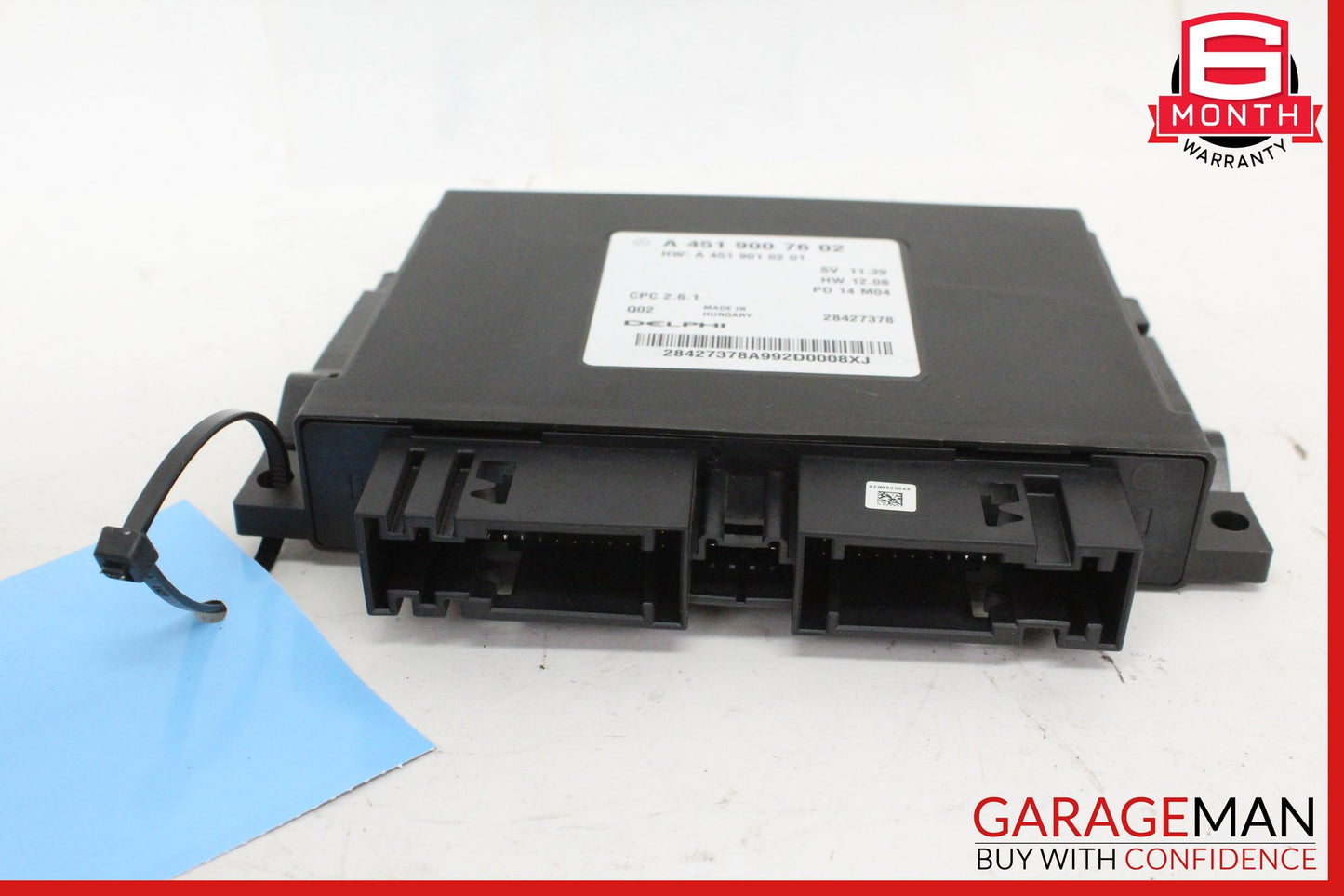 2014 Smart Fortwo 451 Sedan TCM Transmission Control Module Unit 4519007602 OEM