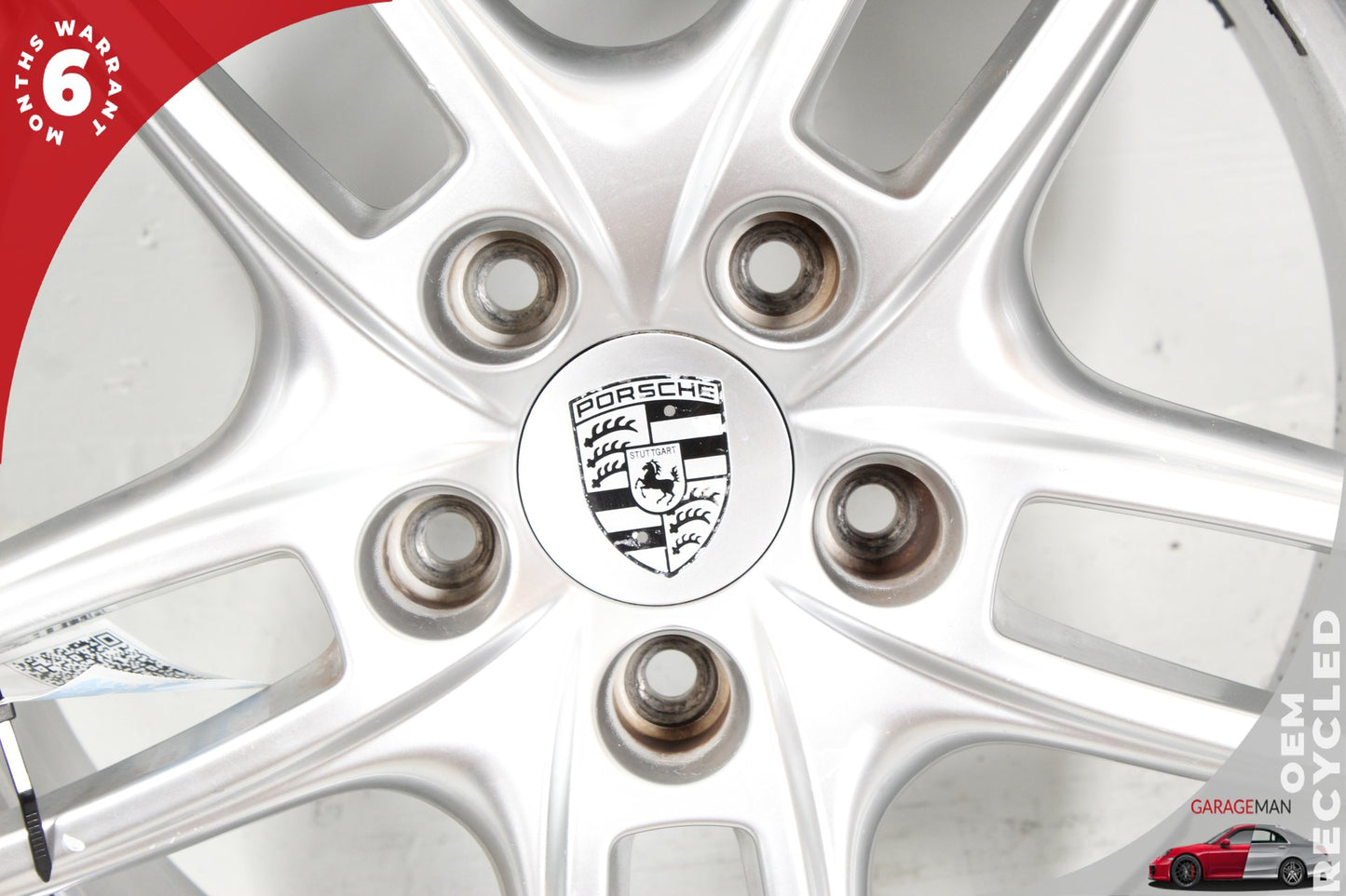 2011-2018 Porsche Cayenne 958 Wheel Rim Twin 5 Spoke 8.5JX19H2 ET59 OEM
