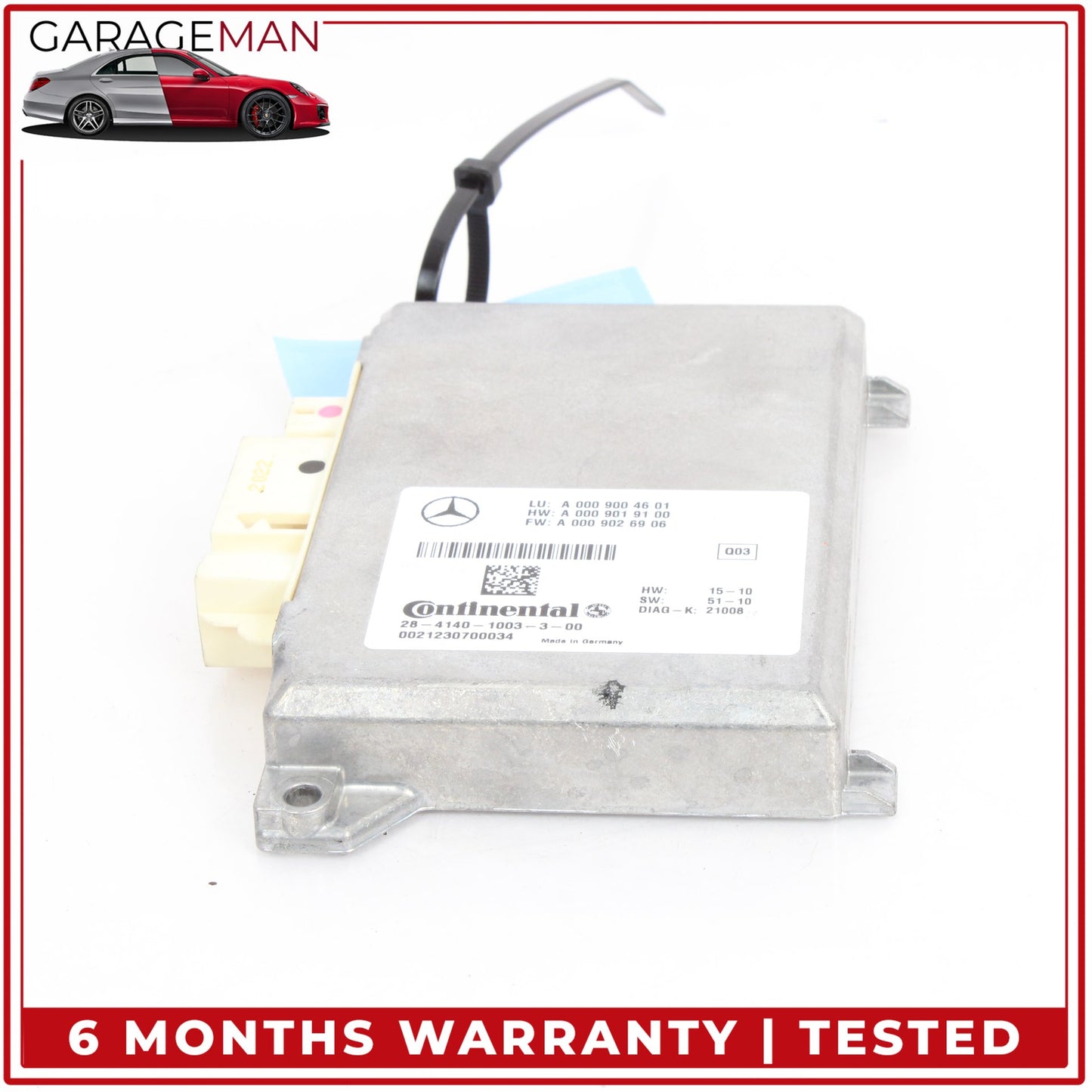 2007-2014 Mercedes-Benz CL550 W216 Coupe Adaptive Cruise Control Module Unit 0009004601 OEM
