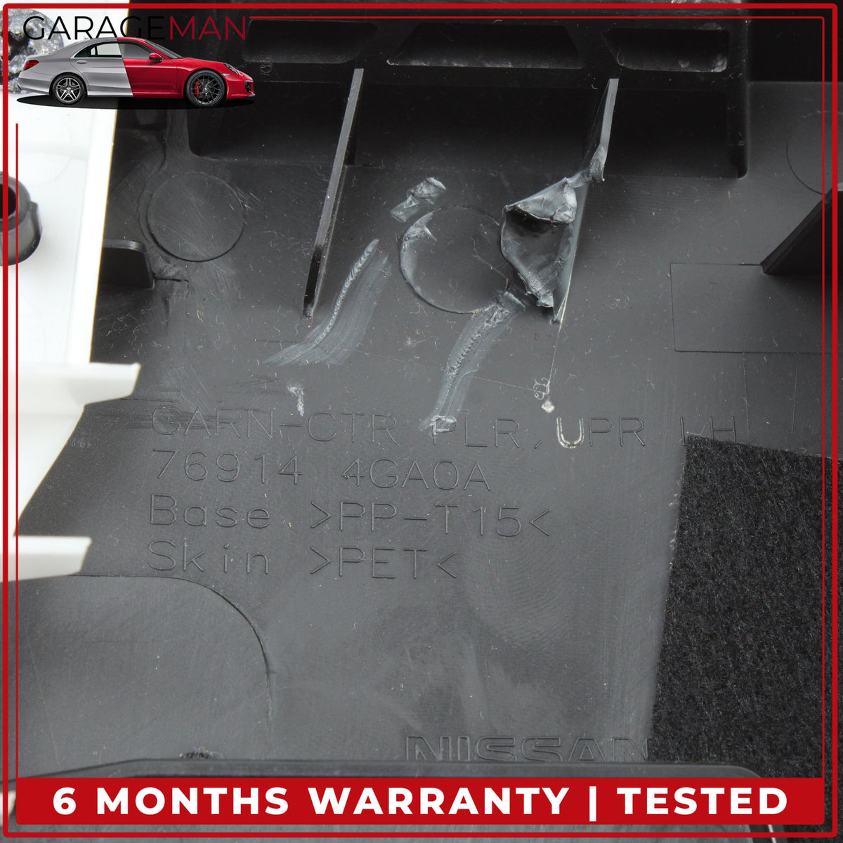 2014-2024 Infiniti Q50 Front Left Side Seat Belt Retractor w/ Cover Assembly OEM