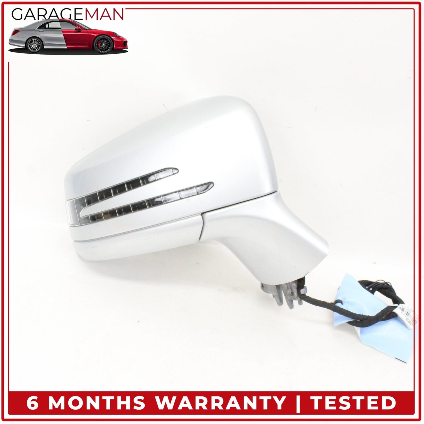 2012-2018 Mercedes W218 CLS550 Right Side Rear View Door Mirror w/ Blind Spot