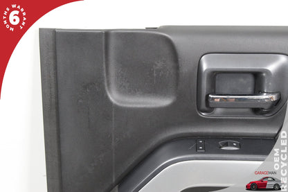 2014-2019 Chevrolet Silverado 1500 Front Right Side Interior Door Trim Panel OEM