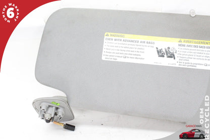2014-2019 Chevrolet Silverado 1500 Front Left Side Sun Visor Gray 23459655 OEM