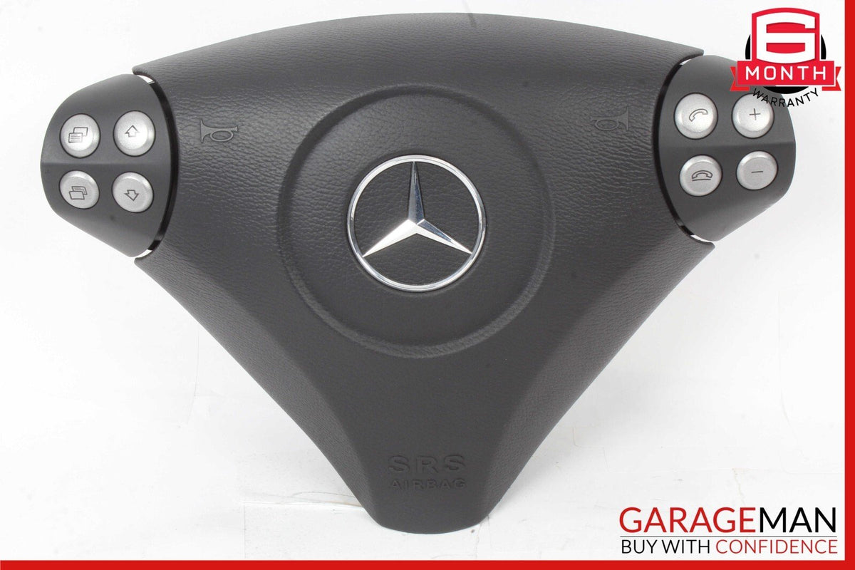 05-08 Mercedes R171 SLK280 SLK350 C230 Steering Wheel Air Bag Airbag Black