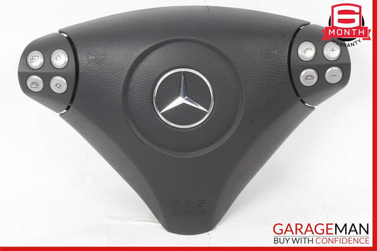 05-08 Mercedes R171 SLK280 SLK350 C230 Steering Wheel Air Bag Airbag Black