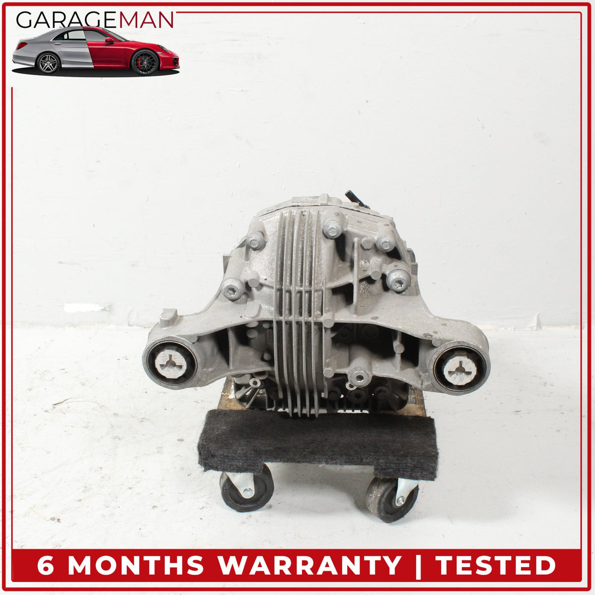 2010-2016 Porsche Panamera 970 RWD 4.8L Rear Differential Diff Axle Carrier OEM