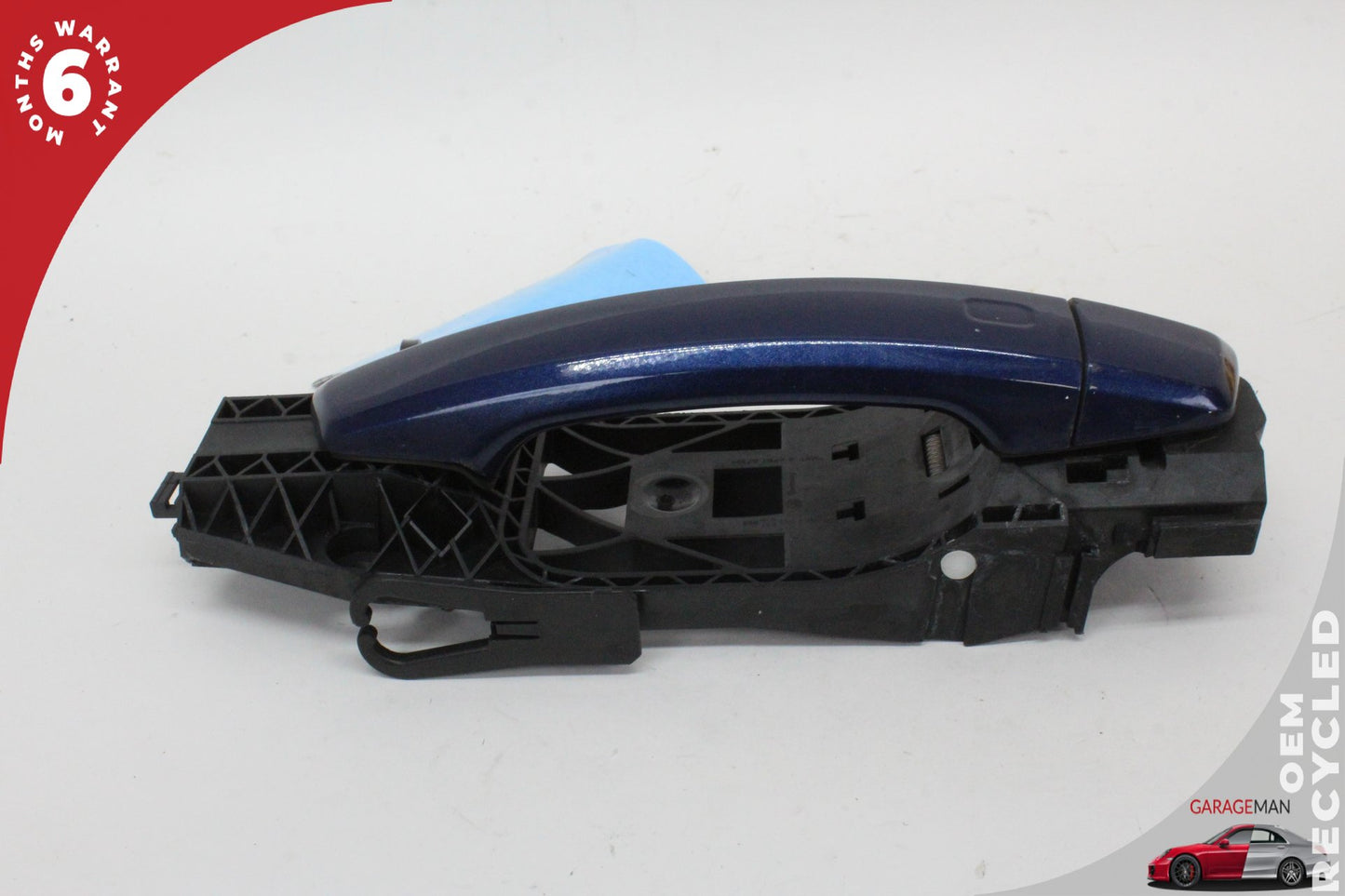 2015-2020 Audi A3 S3 RS3 Rear Left Driver Side Exterior Door Handle Blue OEM