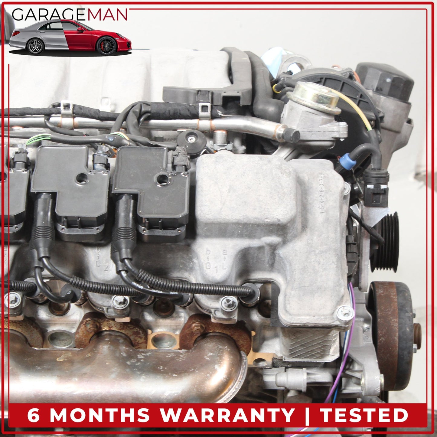 2003-2006 Mercedes R230 SL500 RWD 5.0L V8 Engine Motor Assembly OEM 130K