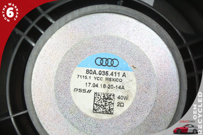 2018-2025 Audi Q5 SQ5 Rear Left and Right Side Door Speaker Set 80A035411A OEM