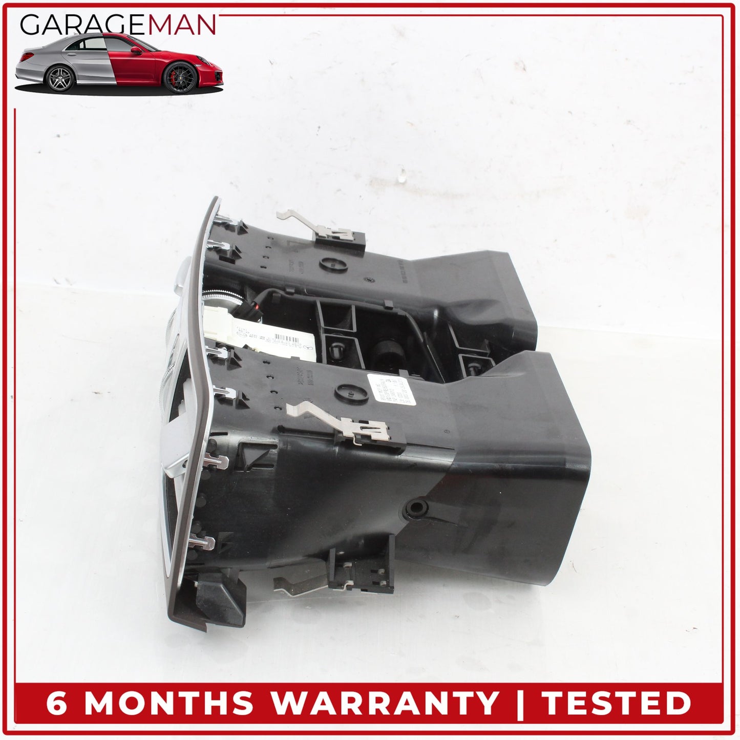 2014-2017 Mercedes C207 E400 Coupe Front Center Dash AC Air Vent w/ Clock OEM