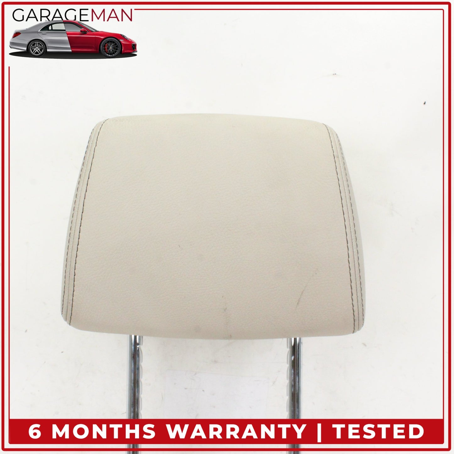 2011-2018 BMW X3 X4 F25 SUV Front Left or Right Side Seat Head Rest Beige OEM
