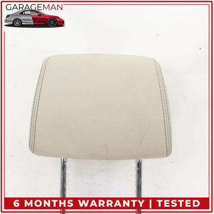 2011-2018 BMW X3 X4 F25 SUV Front Left or Right Side Seat Head Rest Beige OEM