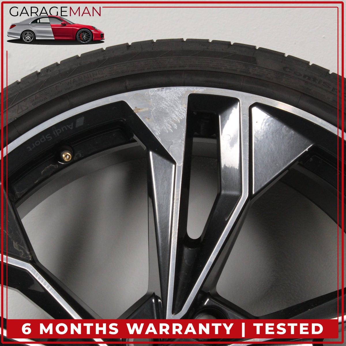 2017-2024 Audi A5 S5 Front or Rear Wheel Rim w/ Continental Tire 9JX20H2ET34 OEM