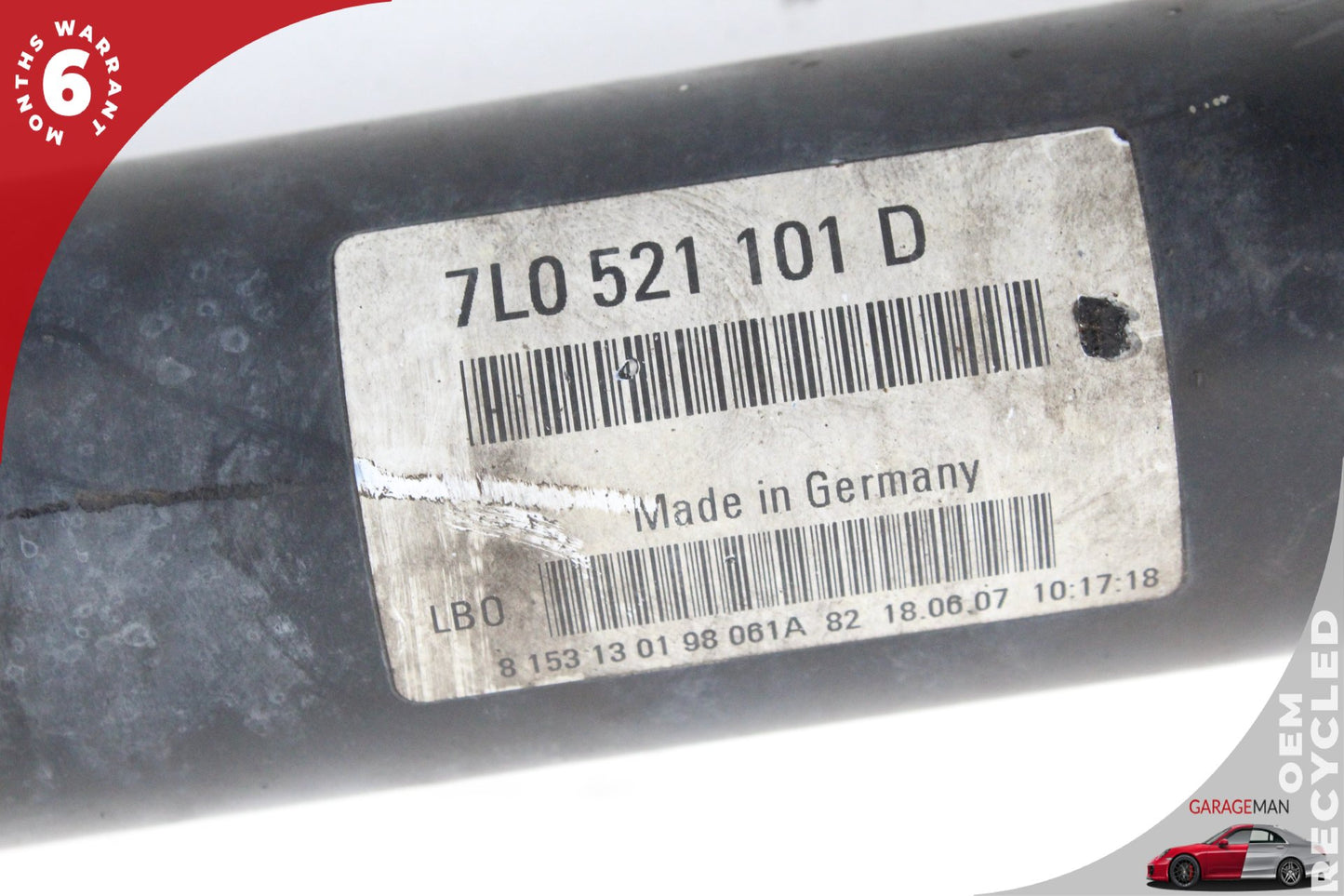 2007-2010 Audi Q7 4L VW Porsche 957 Front Drive Shaft Driveshaft Propeller OEM