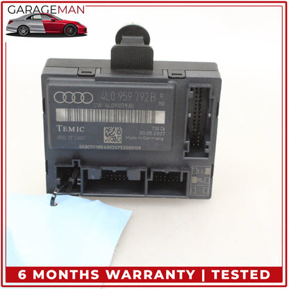 2007-2009 Audi Q7 Front Right Passenger Side Door Control Module 4L0959792B OEM