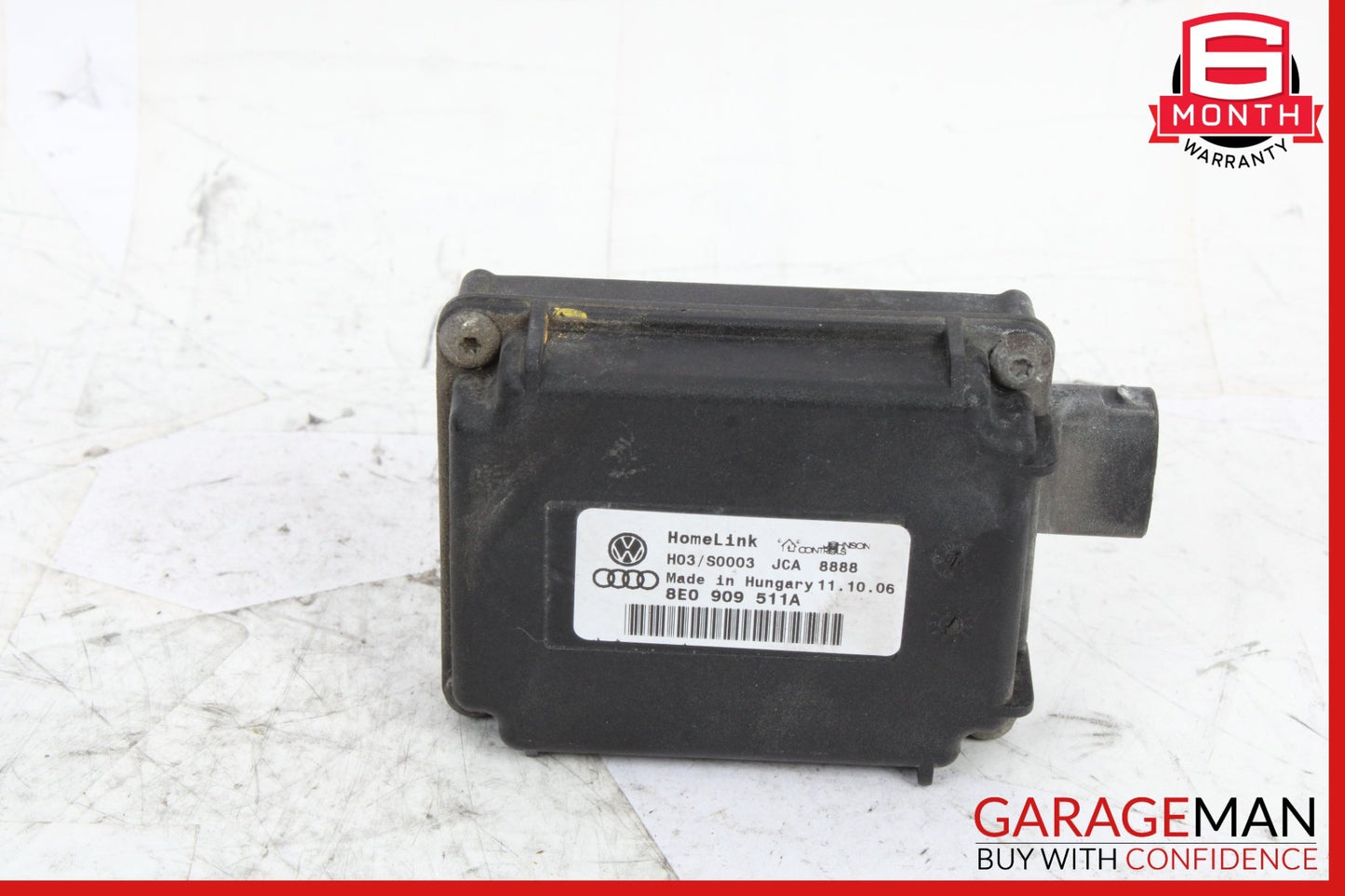 2007-2009 Audi Q7 HomeLink Garage Door Opener Control Module 8E0909511A