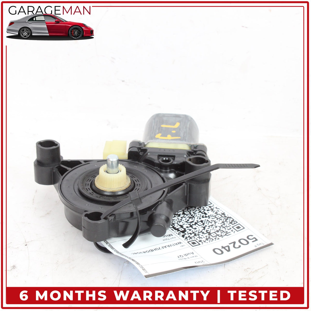 2017-2024 Audi Q7 Front or Rear Left Side Window Regulator Motor 8W0959802 OEM