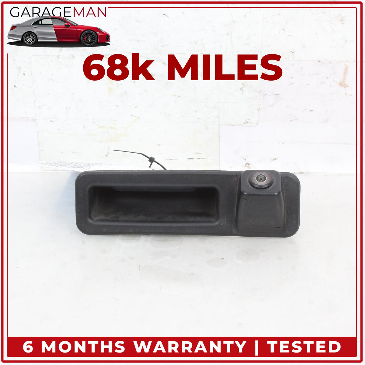 2018-2024 BMW X3 G01 Rear Trunk Lid Open Release Handle w/ Camera 7405634 OEM