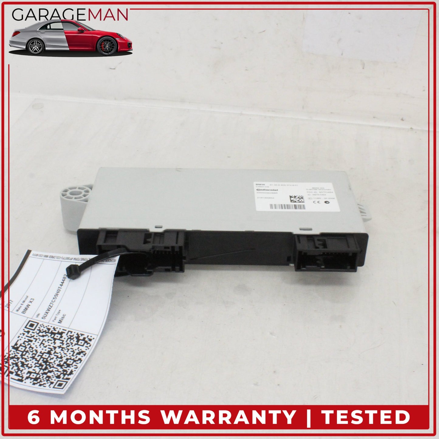 2011-2018 BMW X3 F25 CAS4 Central Locking Control Module Unit 6809374 OEM