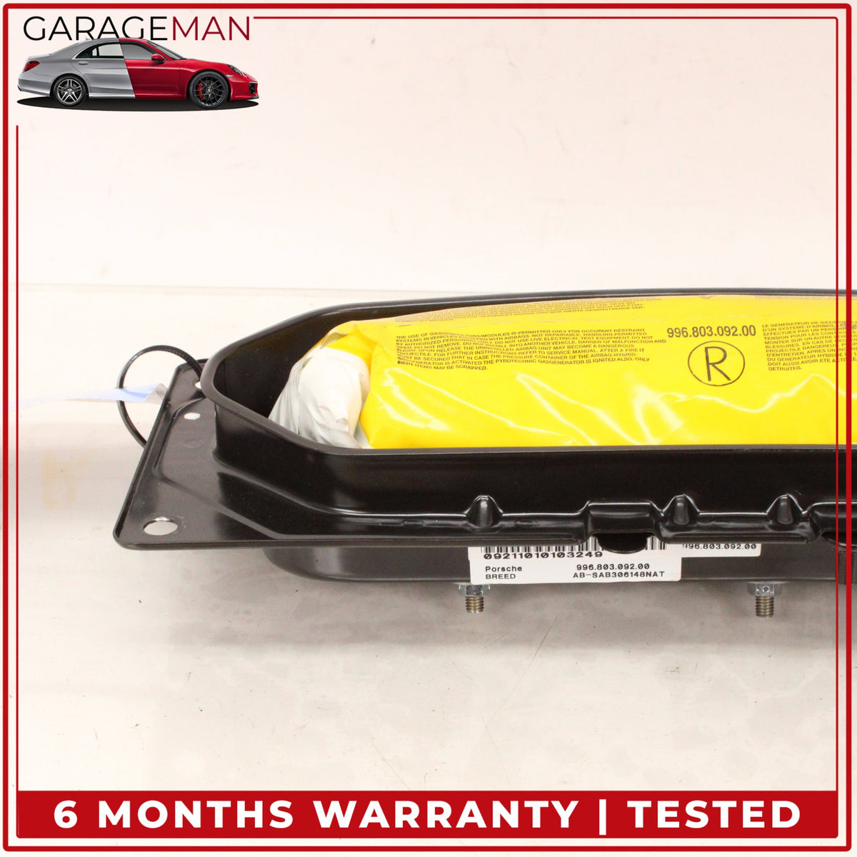 1997-2005 Porsche 911 Carrera 996 Front Right Side Door Airbag 99680309200 OEM
