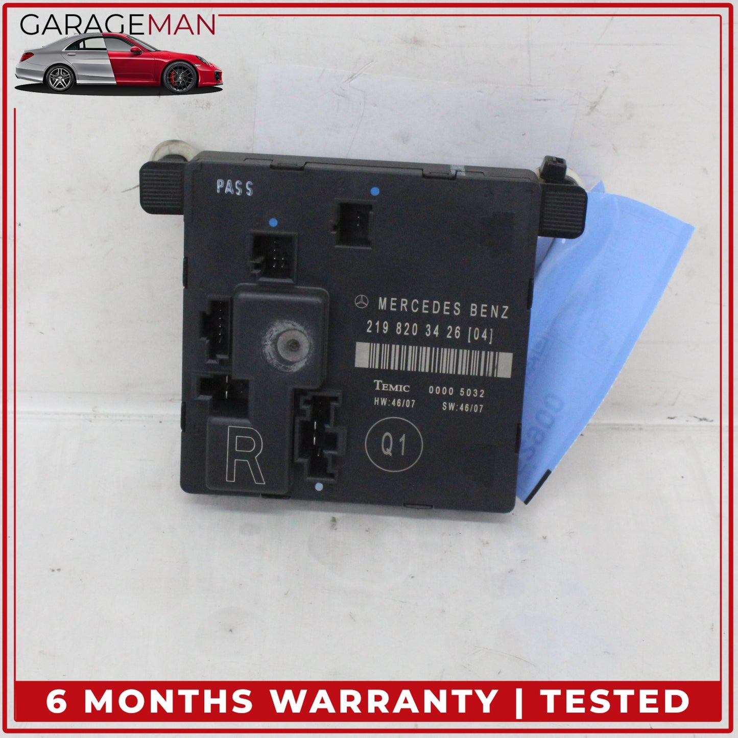 2006-2011 Mercedes W219 CLS550 Rear Right Side Door Control Module Unit OEM