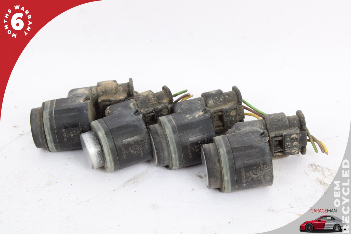 2011-2016 BMW 550i F10 PDC Parking Sensor Set of 4 9231283
