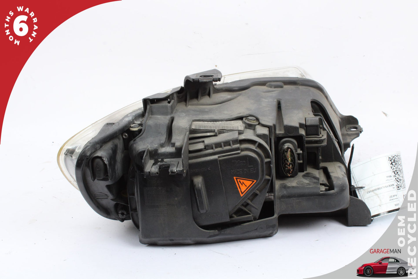 2007-2009 Audi Q7 Front Left Driver Side Xenon Head Light Lamp 4L0941003H OEM