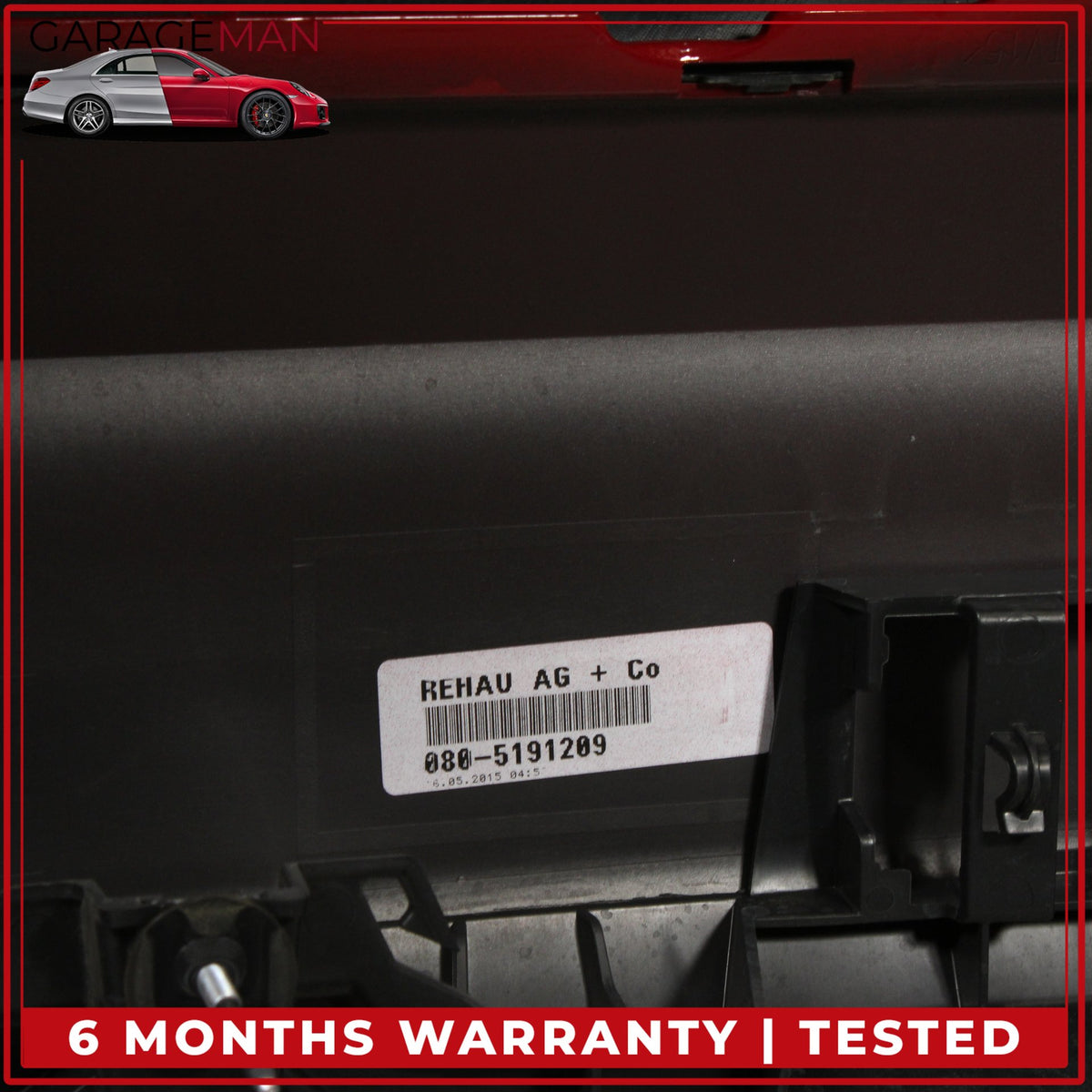 2014-2017 Mercedes C207 E400 E350 E550 Coupe Rear Bumper Cover Red OEM