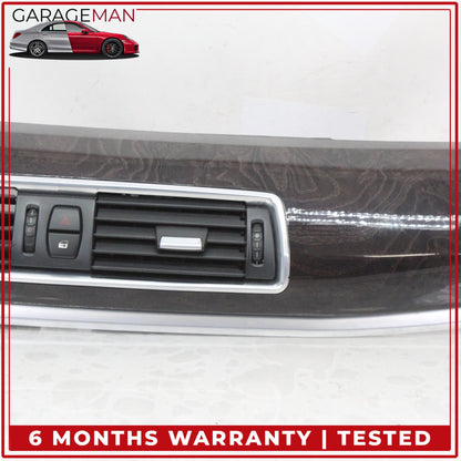 2010-2013 BMW 550i GT Front Dash Center AC Air Vent Grille Panel w/ Trim 9195654 OEM