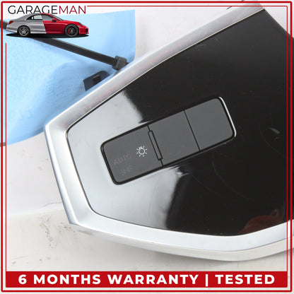 2019-2025 Audi Q3 Front Left Side Headlight Control Switch w/ Trim Bezel OEM