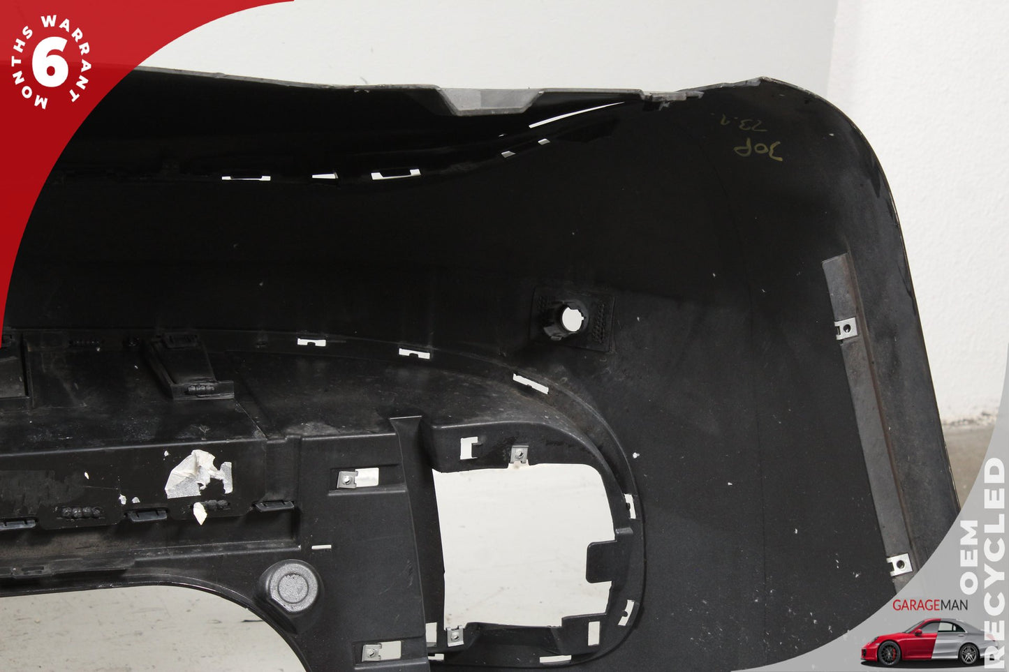 2014-2017 Fiat 500L Hatchback Rear Bumper Cover 735550741 Grey