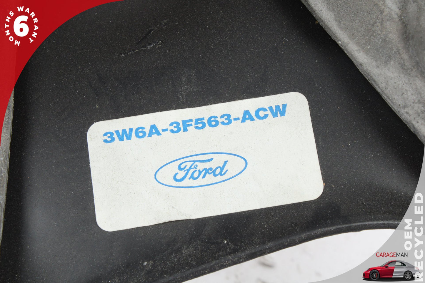 2002-2005 Ford Thunderbird Front Left Side Steering Wheel Black 3W6A3F563ACW OEM